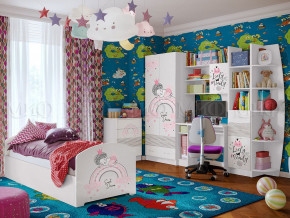 Детская комната Юниор-2 Принцесса 1 в Новоуральске - novouralsk.magazinmebel.ru | фото