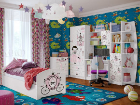 Детская комната Юниор-2 Принцесса в Новоуральске - novouralsk.magazinmebel.ru | фото