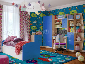 Детская комната Юниор-2 Синий в Новоуральске - novouralsk.magazinmebel.ru | фото