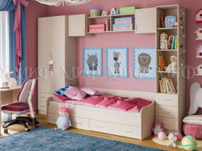Детская комната Вега 1 Дуб беленый в Новоуральске - novouralsk.magazinmebel.ru | фото