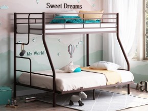 Двухъярусная кровать Гранада-3 140 коричневый в Новоуральске - novouralsk.magazinmebel.ru | фото - изображение 1
