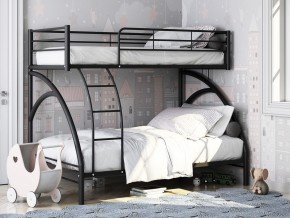 Двухъярусная кровать Виньола 2 Черная в Новоуральске - novouralsk.magazinmebel.ru | фото