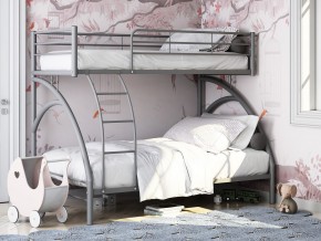 Двухъярусная кровать Виньола 2 Серая в Новоуральске - novouralsk.magazinmebel.ru | фото