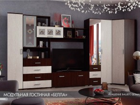 Гостиная Белла венге с угловым шкафом в Новоуральске - novouralsk.magazinmebel.ru | фото