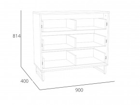 Комод Фолк НМ 014.25 в Новоуральске - novouralsk.magazinmebel.ru | фото - изображение 3