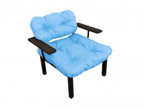 Кресло Дачное голубая подушка в Новоуральске - novouralsk.magazinmebel.ru | фото - изображение 1