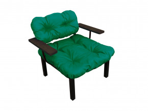 Кресло Дачное зелёная подушка в Новоуральске - novouralsk.magazinmebel.ru | фото