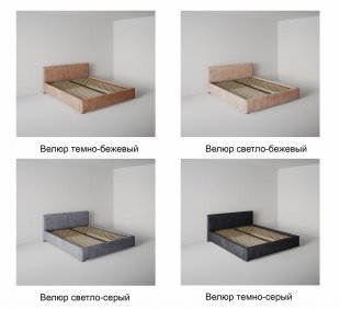 Кровать Корсика мини 1.6 м с ортопедическим основанием в Новоуральске - novouralsk.magazinmebel.ru | фото - изображение 6