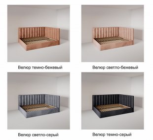 Кровать Вертикаль угловая 0.8 м с ортопедическим основанием в Новоуральске - novouralsk.magazinmebel.ru | фото - изображение 6