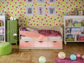 Кровать Бабочки 1600 Розовый металлик в Новоуральске - novouralsk.magazinmebel.ru | фото