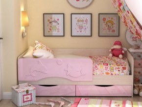 Кровать детская Алиса КР 812 розовая 1600 в Новоуральске - novouralsk.magazinmebel.ru | фото