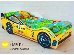 Кровать детская машина Такси в Новоуральске - novouralsk.magazinmebel.ru | фото