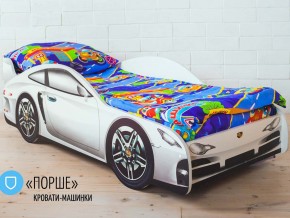 Кровать детская машинка Порше в Новоуральске - novouralsk.magazinmebel.ru | фото - изображение 1