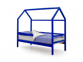 Кровать-домик Svogen с бортиком синий в Новоуральске - novouralsk.magazinmebel.ru | фото - изображение 1
