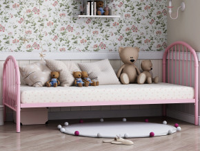 Кровать металлическая Эвора-1 Розовый в Новоуральске - novouralsk.magazinmebel.ru | фото - изображение 1