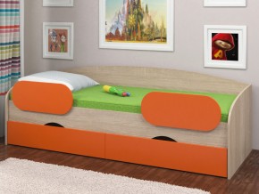 Кровать Соня 2 сонома-оранжевый в Новоуральске - novouralsk.magazinmebel.ru | фото - изображение 2