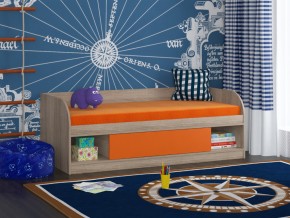Кровать Соня 4 сонома-оранжевый в Новоуральске - novouralsk.magazinmebel.ru | фото