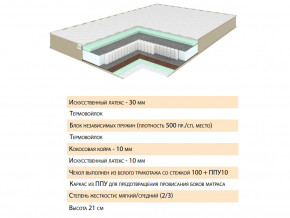 Матрас Тиссая 160х200 в Новоуральске - novouralsk.magazinmebel.ru | фото - изображение 2