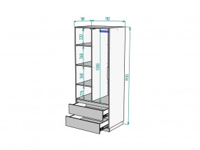 Шкаф Malta light H297 Белый в Новоуральске - novouralsk.magazinmebel.ru | фото - изображение 2