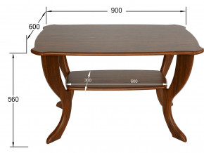 Стол журнальный Маэстро СЖ-01 орех в Новоуральске - novouralsk.magazinmebel.ru | фото - изображение 2